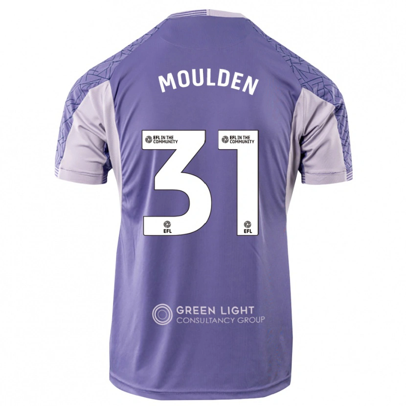 Danxen Homme Louie Moulden #31 Maillot de Gardien Violet Clair 2025/26 T-shirt