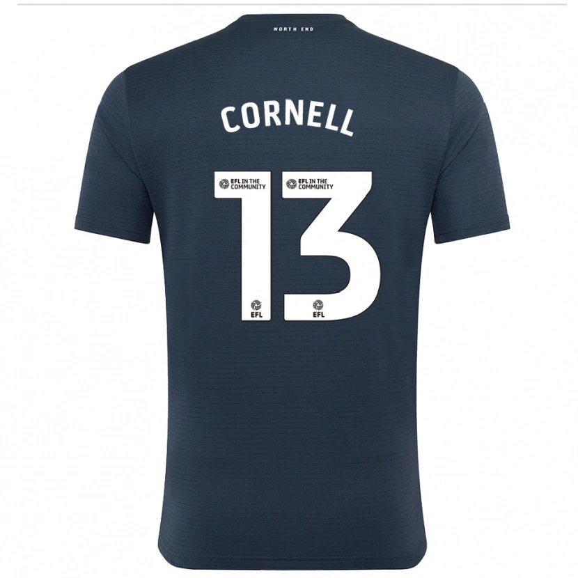 Danxen Homme David Cornell #13 Maillot de Gardien Blanc Noir 2025/26 T-shirt