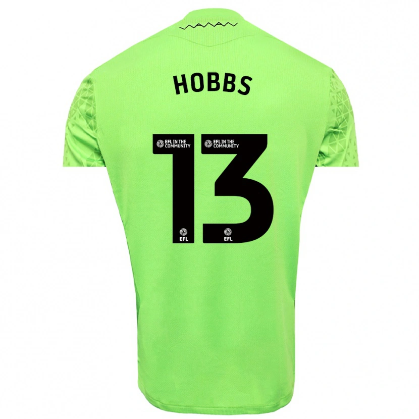 Danxen Homme Charlie Hobbs #13 Maillot de Gardien Noir Citron Vert 2025/26 T-shirt