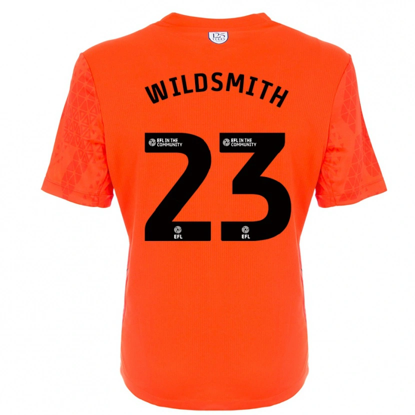 Danxen Homme Joe Wildsmith #23 Maillot de Gardien Noir Orange 2025/26 T-shirt