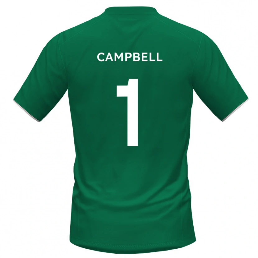 Danxen Homme Maison Campbell #1 Maillot de Gardien Blanc Vert 2025/26 T-shirt