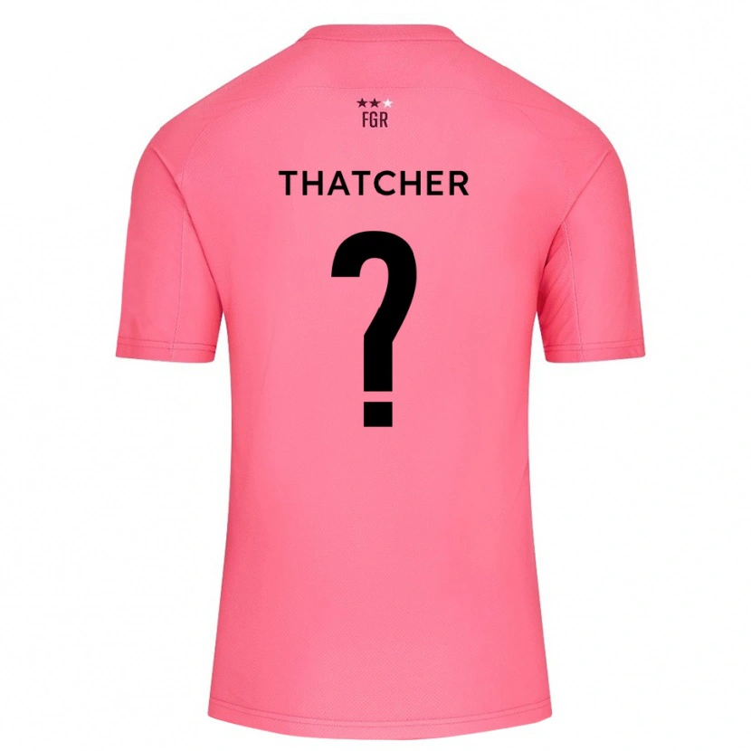 Danxen Homme Katie Thatcher #0 Maillot de Gardien Rose Fleur De Cerisier 2025/26 T-shirt