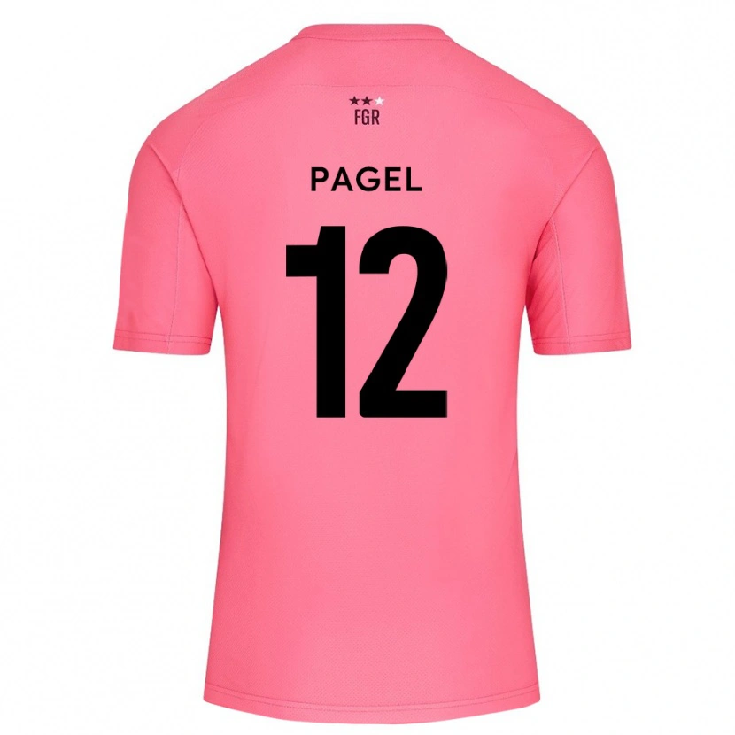 Danxen Homme Fiachra Pagel #12 Maillot de Gardien Rose Fleur De Cerisier 2025/26 T-shirt