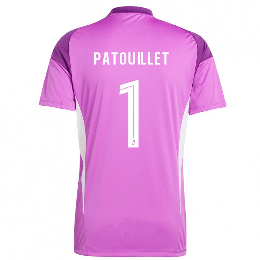 Danxen Homme Mathieu Patouillet #1 Maillot de Gardien Lavande 2025/26 T-shirt