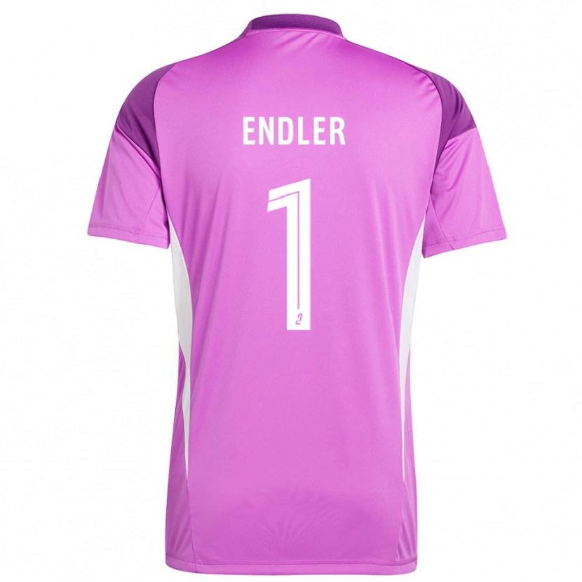 Danxen Homme Christiane Endler #1 Maillot de Gardien Lavande 2025/26 T-shirt