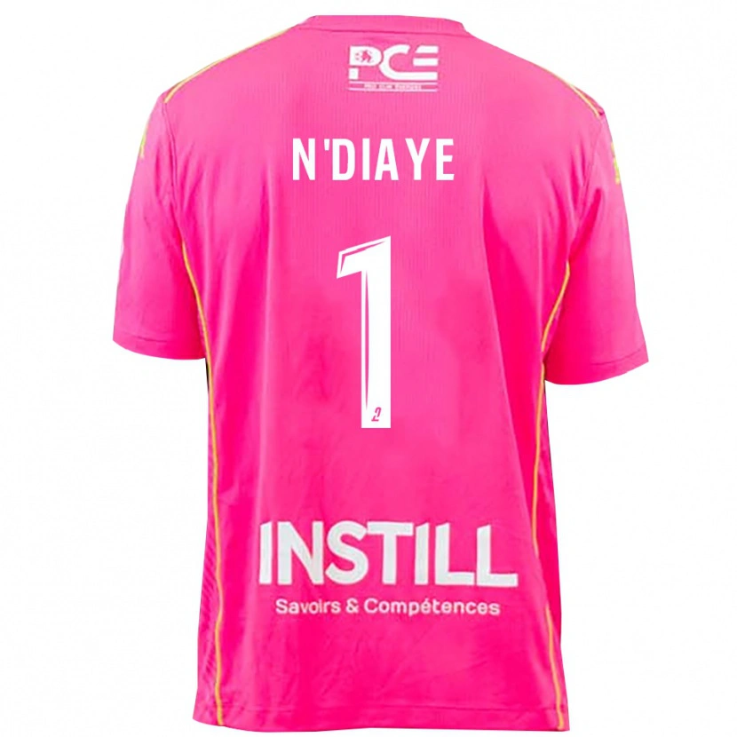Danxen Homme Massamba N'Diaye #1 Maillot de Gardien Magenta 2025/26 T-shirt
