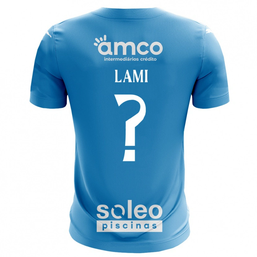 Danxen Homme Dário Lami #0 Maillot de Gardien Bleu Blanc 2025/26 T-shirt