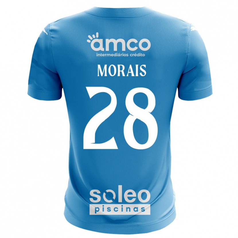 Danxen Homme Patrícia Morais #28 Maillot de Gardien Bleu Blanc 2025/26 T-shirt