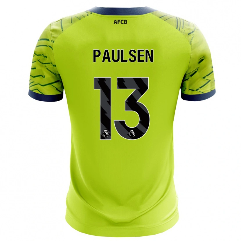 Danxen Homme Alex Paulsen #13 Maillot de Gardien Vert Jaune 2025/26 T-shirt