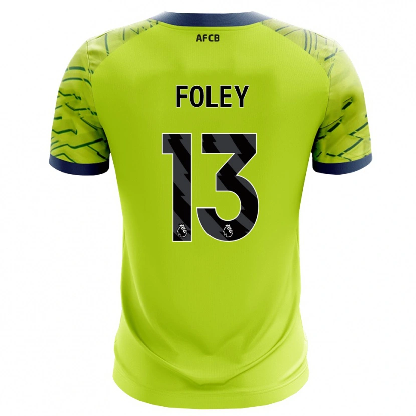 Danxen Homme Erin Foley #13 Maillot de Gardien Vert Jaune 2025/26 T-shirt