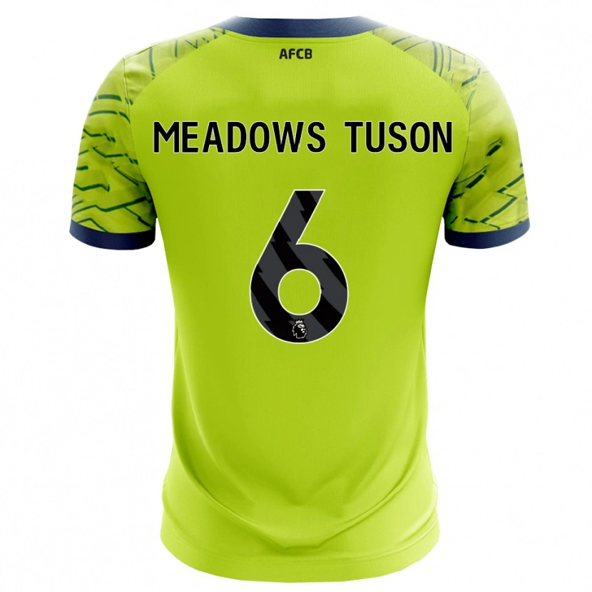 Danxen Homme Freya Meadows Tuson #6 Maillot de Gardien Vert Jaune 2025/26 T-shirt