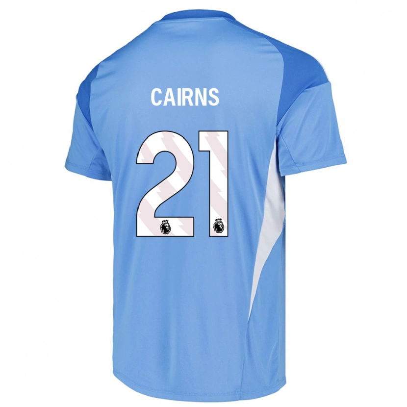 Danxen Homme Alex Cairns #21 Maillot de Gardien Bleu Ciel Blanc 2025/26 T-shirt