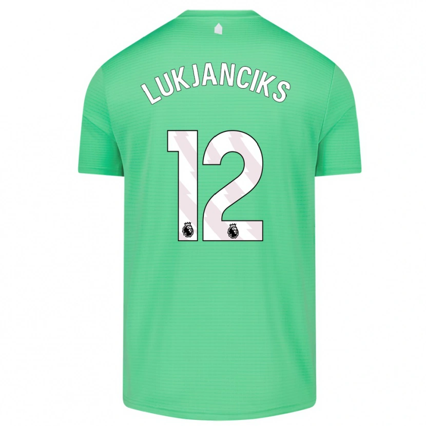 Danxen Homme Douglass Lukjanciks #12 Maillot de Gardien Vert Moyen 2025/26 T-shirt