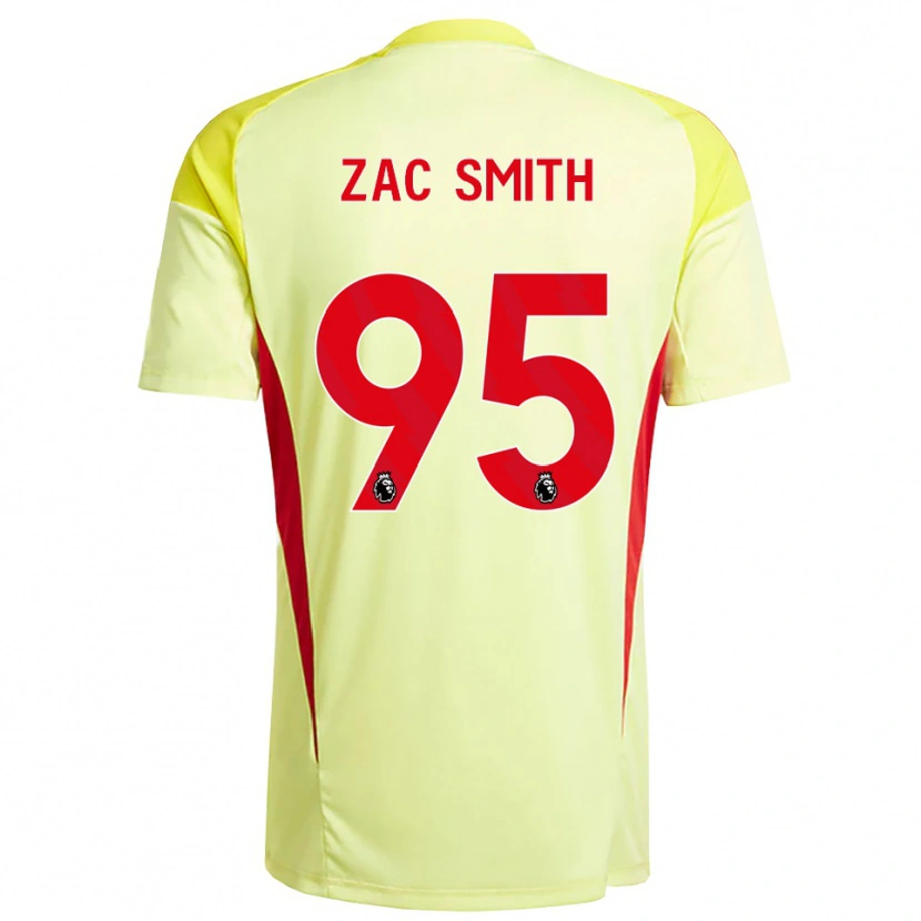 Danxen Homme Zac Smith #95 Maillot de Gardien Jaune Clair Orange 2025/26 T-shirt