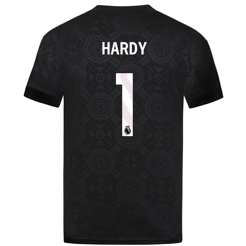 Danxen Homme George Hardy #1 Maillot de Gardien Noir Blanc 2025/26 T-shirt