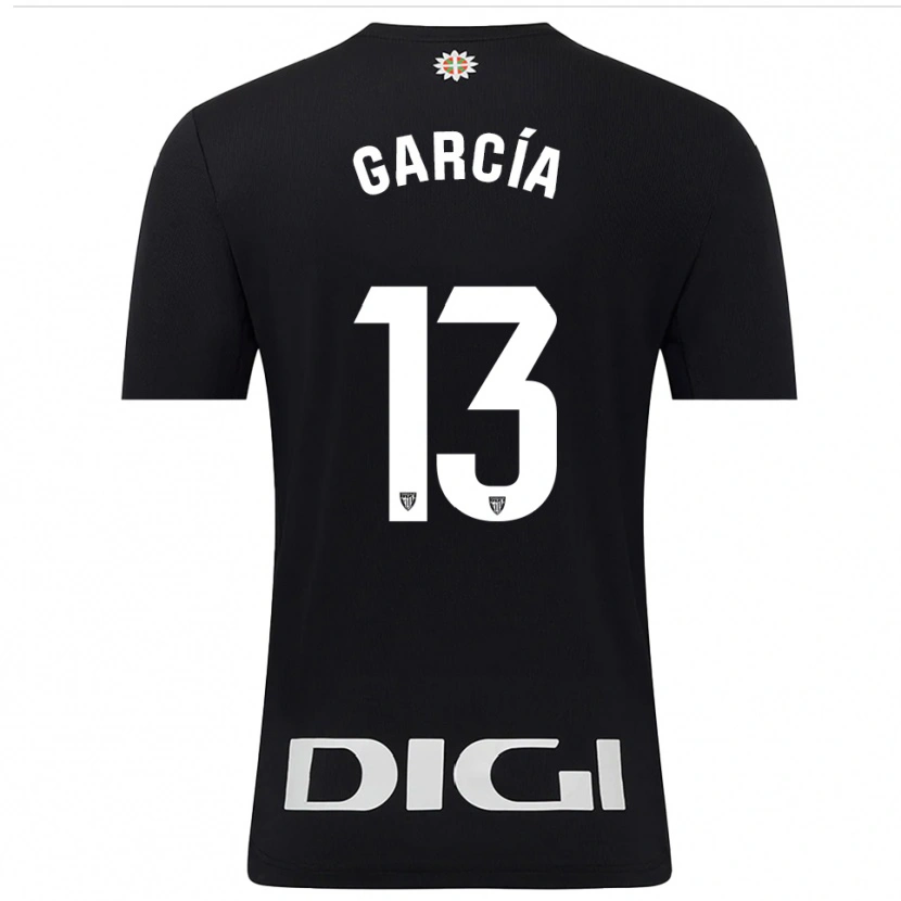Danxen Homme Simón García #13 Maillot de Gardien Noir Blanc 2025/26 T-shirt