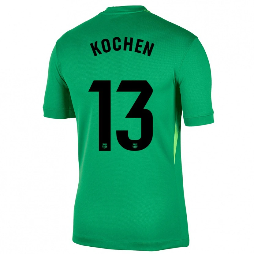 Danxen Homme Diego Kochen #13 Maillot de Gardien Vert Noir 2025/26 T-shirt