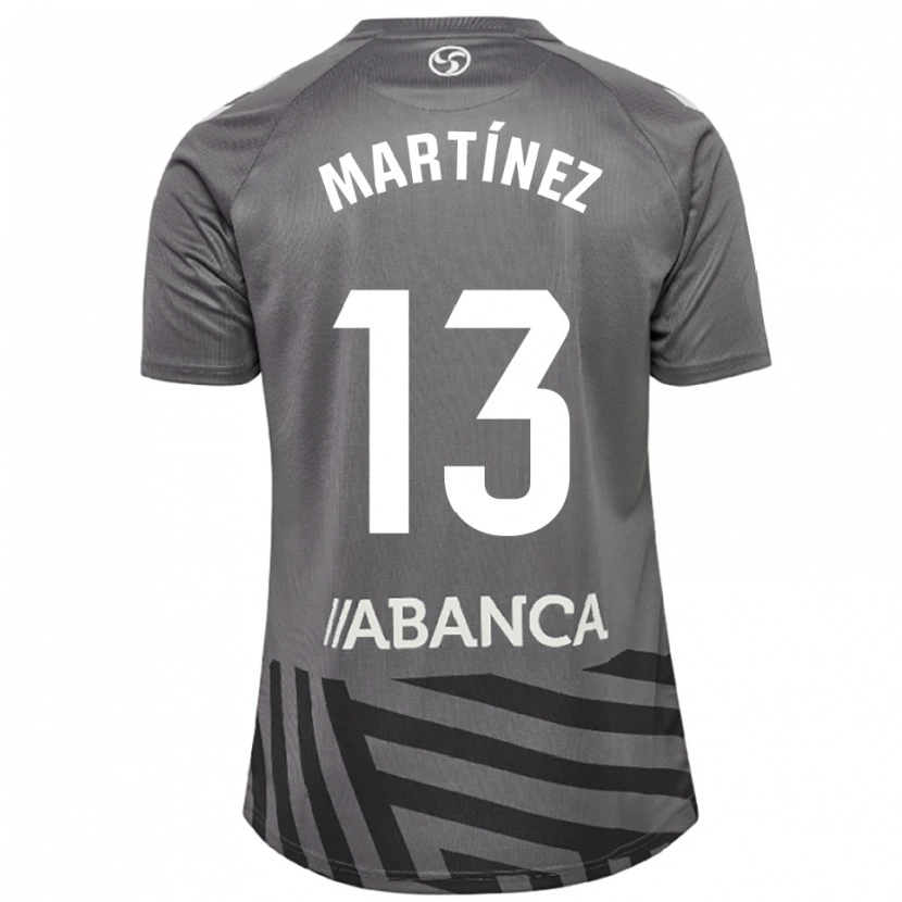 Danxen Homme Naiara Martínez #13 Maillot de Gardien Gris Foncé Noir 2025/26 T-shirt