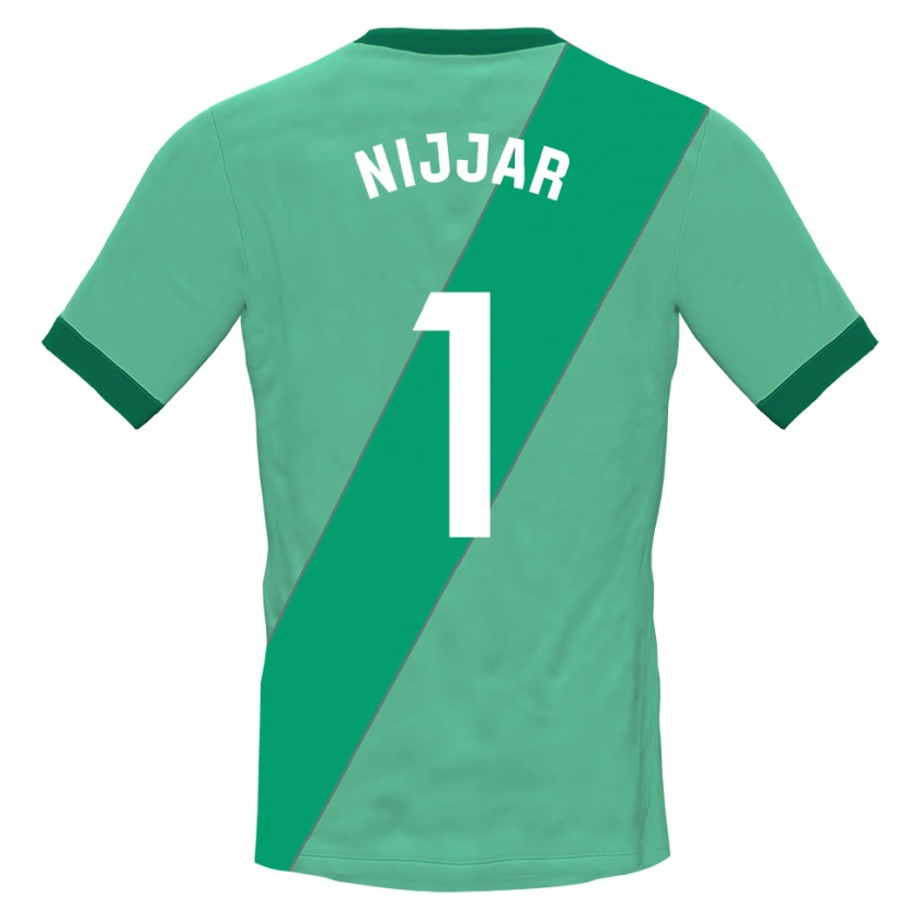Danxen Homme Tejpal Nijjar #1 Maillot de Gardien Vert Noir 2025/26 T-shirt