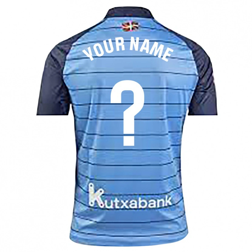 Danxen Homme Real Sociedad Maillot de Gardien Bleu Marine 2025/26 T-shirt