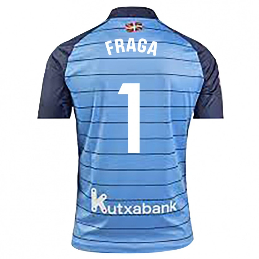 Danxen Homme Aitor Fraga #1 Maillot de Gardien Bleu Marine 2025/26 T-shirt