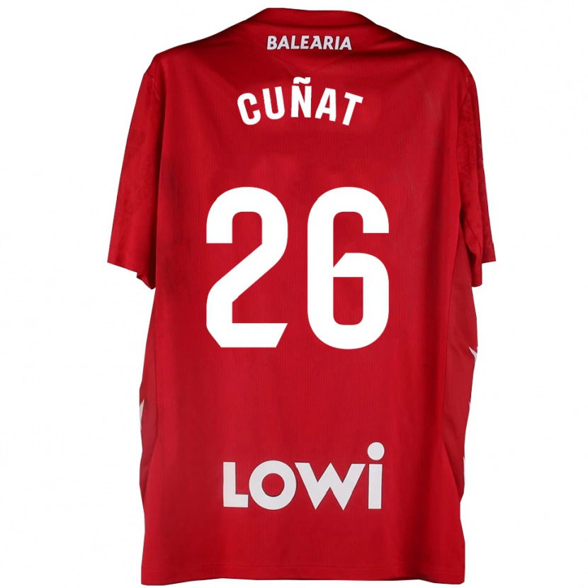 Danxen Homme Pablo Campos #26 Maillot de Gardien Rouge Blanc 2025/26 T-shirt