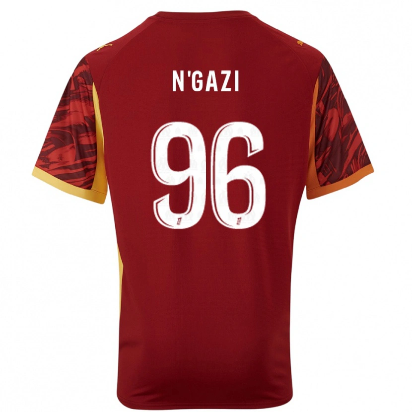 Danxen Homme Chloé N'gazi #96 Maillot de Gardien Bourgogne Marron 2025/26 T-shirt