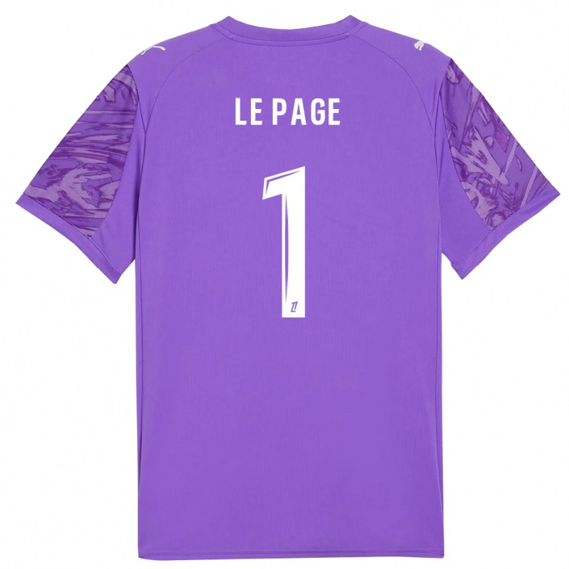 Danxen Homme Noé Le Page #1 Maillot de Gardien Blanc Orchidée 2025/26 T-shirt