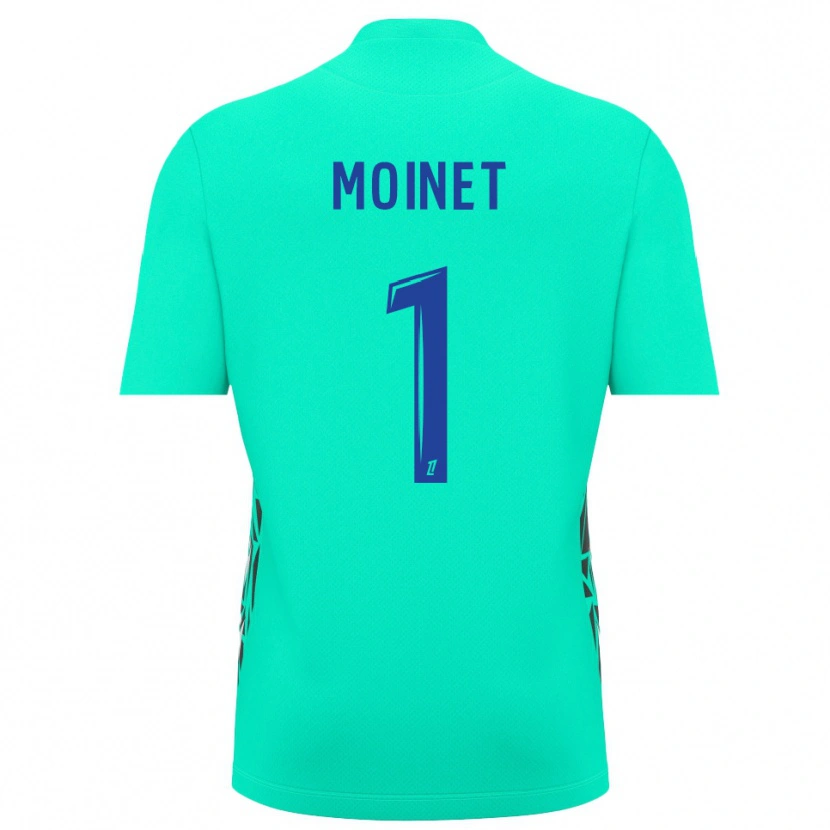 Danxen Homme Victor Moinet #1 Maillot de Gardien Bleu Aigue-Marine 2025/26 T-shirt