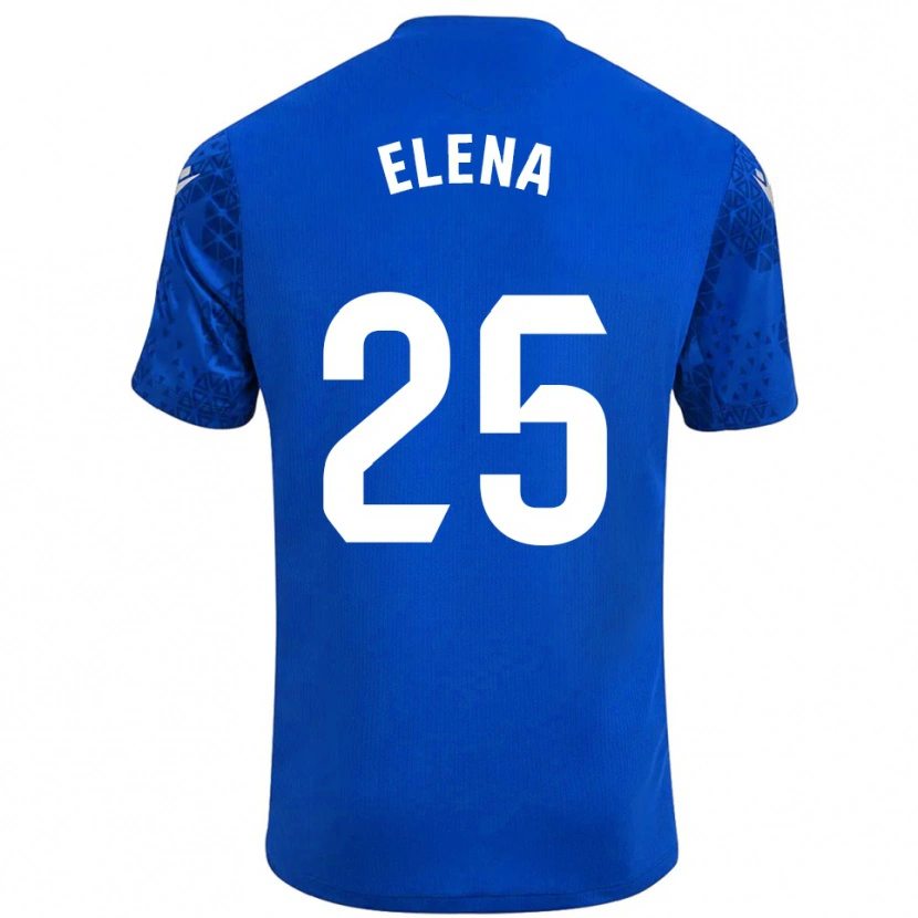 Danxen Homme Elena Gómez Labrador #25 Maillot de Gardien Bleu Blanc 2025/26 T-shirt