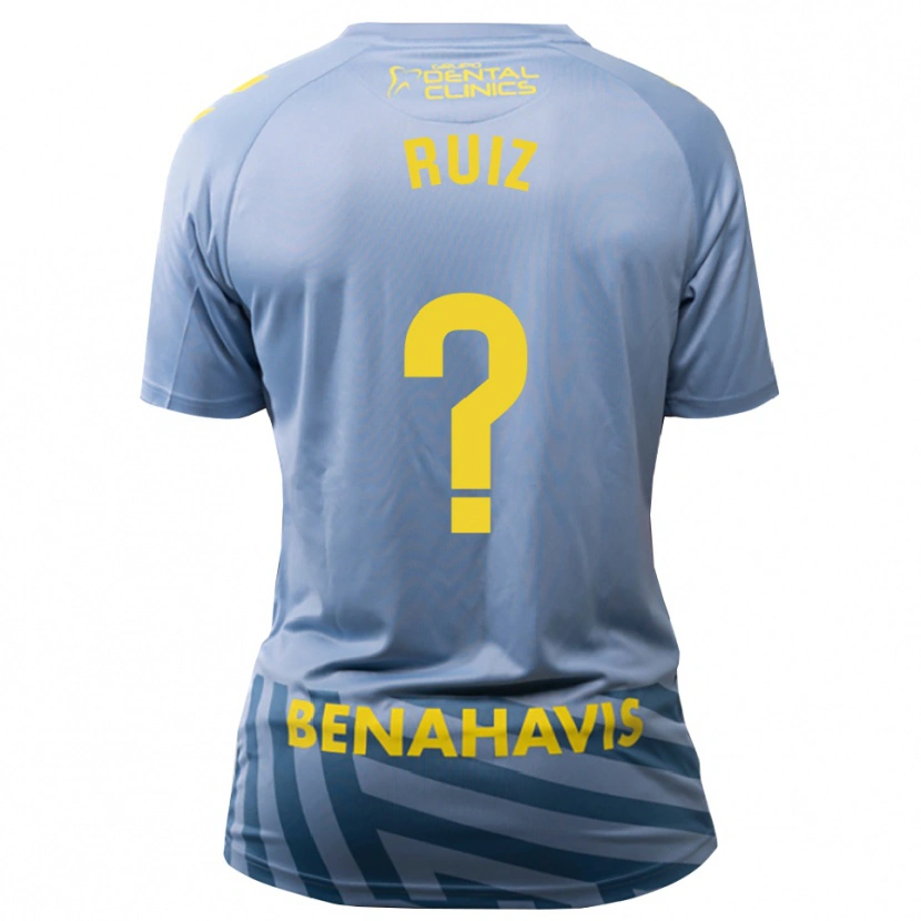 Danxen Homme Jorge Ruiz #0 Maillot de Gardien Bleu Acier Clair 2025/26 T-shirt