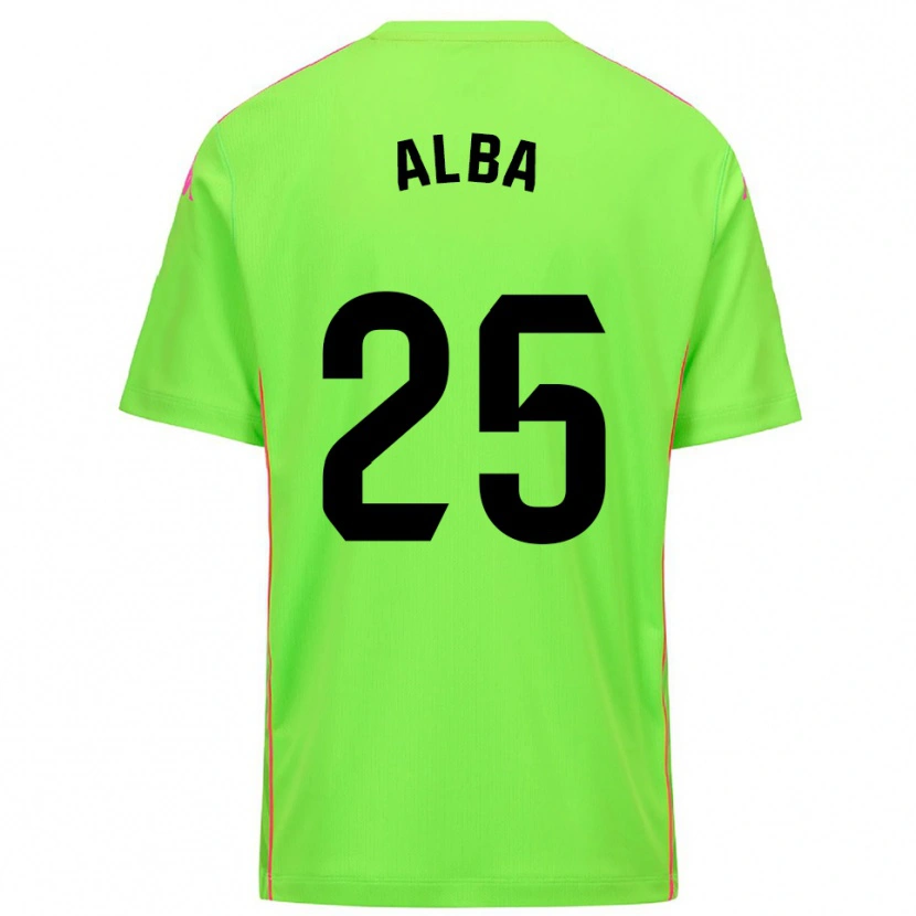 Danxen Homme Alba Acebes Rodríguez #25 Maillot de Gardien Lirme Rose Foncé 2025/26 T-shirt