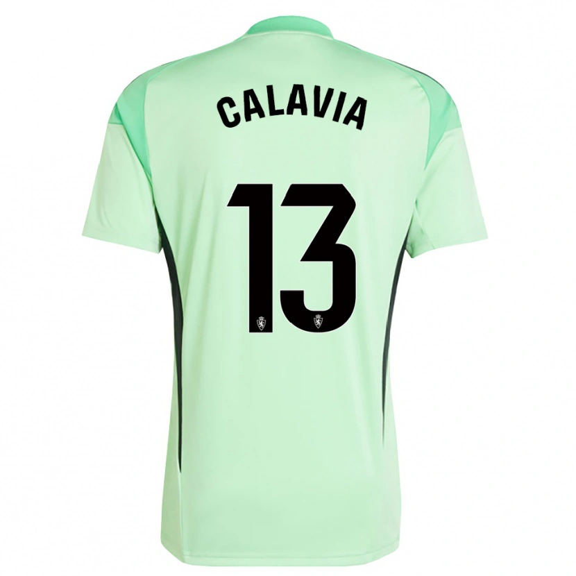 Danxen Homme Carlos Calavia #13 Maillot de Gardien Vert Printemps Moyen 2025/26 T-shirt