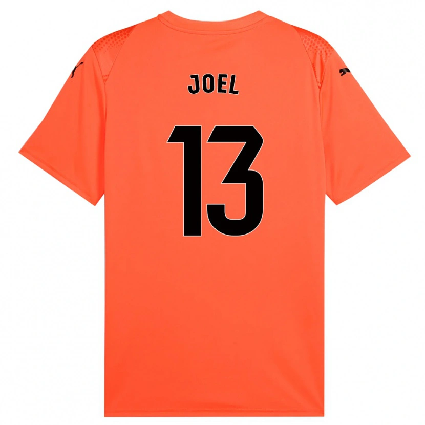 Danxen Homme Christian Joel #13 Maillot de Gardien Orange Noir Rouge 2025/26 T-shirt