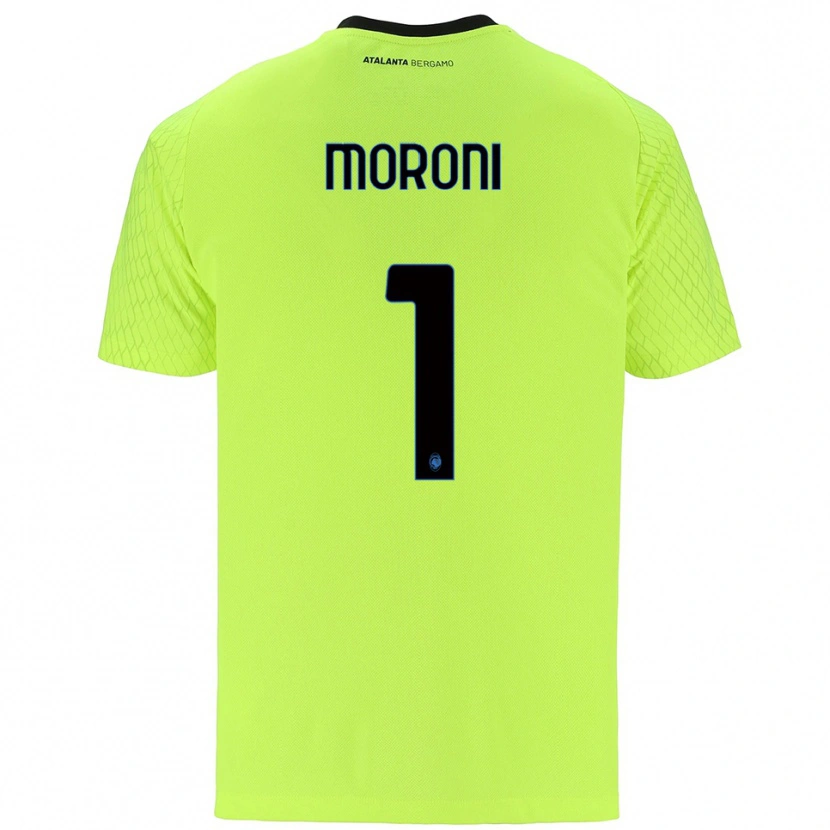 Danxen Homme Tommaso Moroni #1 Maillot de Gardien Vert Jaune Rouge 2025/26 T-shirt