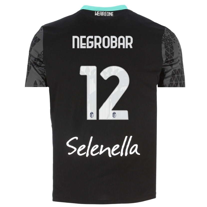 Danxen Homme Lucas Negrobar #12 Maillot de Gardien Gris Noir Blanc 2025/26 T-shirt