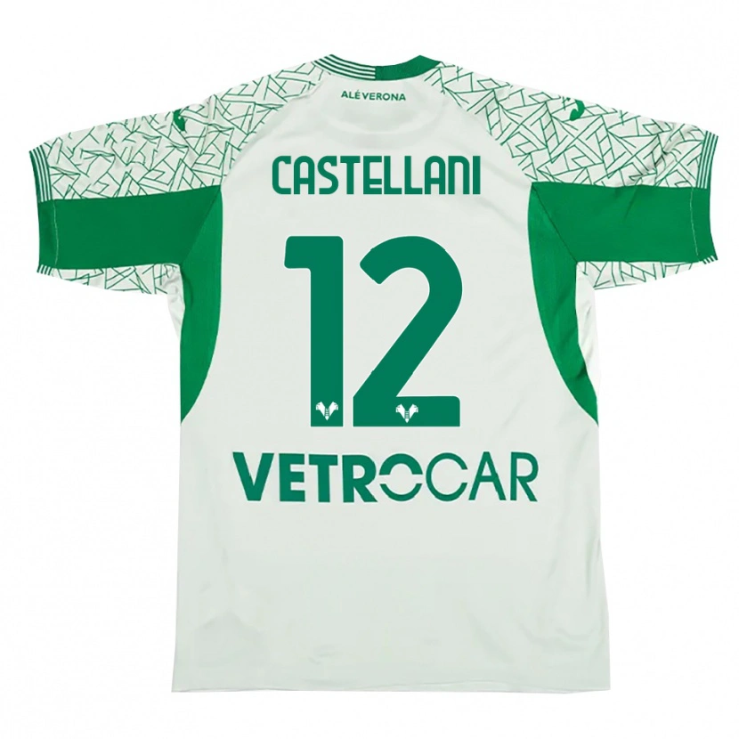 Danxen Homme Zeno Castellani #12 Maillot de Gardien Vert Rouge 2025/26 T-shirt