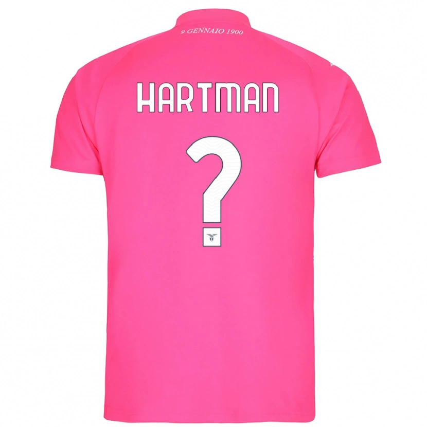 Danxen Homme Thomas Hartman #0 Maillot de Gardien Rose Foncée 2025/26 T-shirt