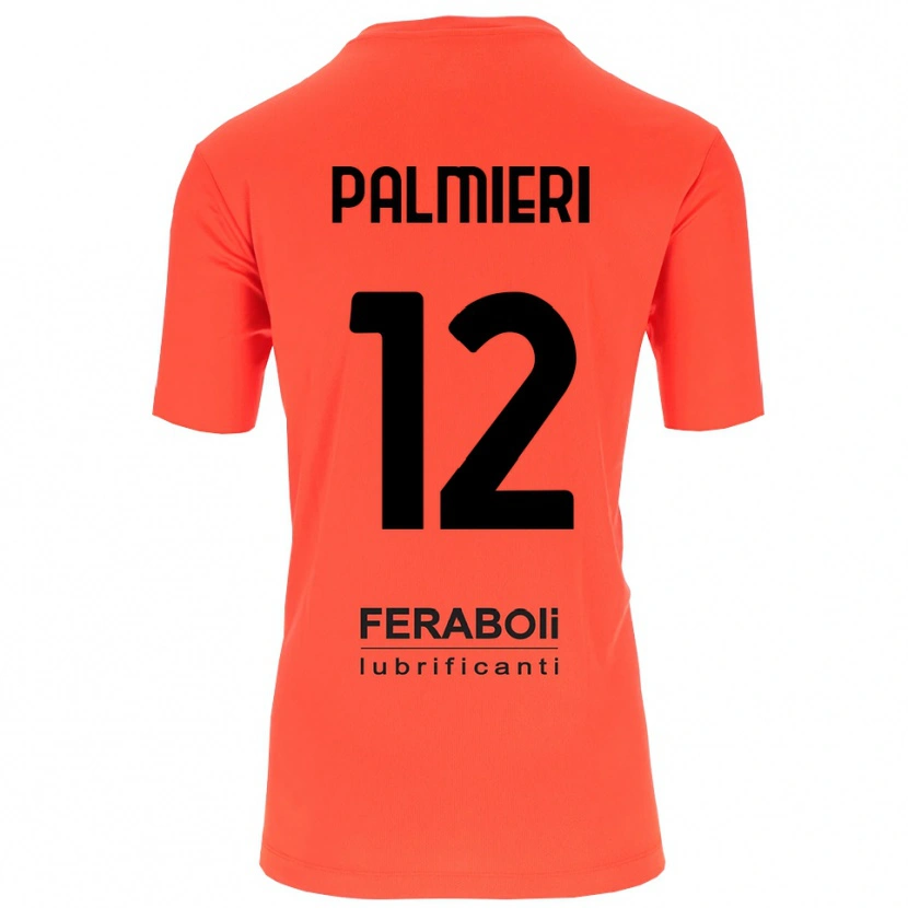 Danxen Homme Cristian Palmieri #12 Maillot de Gardien Orange Rouge Noir 2025/26 T-shirt