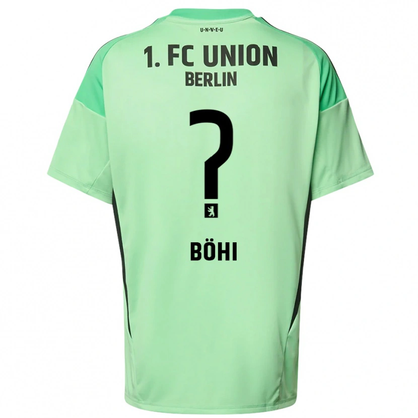 Danxen Homme Nadine Böhi #0 Maillot de Gardien Vert Clair Noir 2025/26 T-shirt