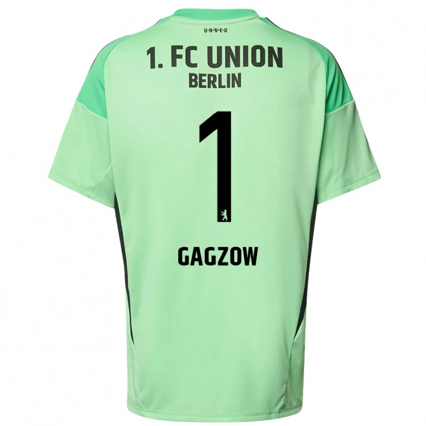 Danxen Homme Fritz Gagzow #1 Maillot de Gardien Vert Clair Noir 2025/26 T-shirt