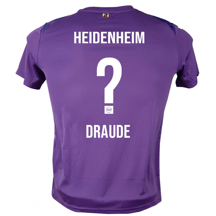 Danxen Homme Michel Draude #0 Maillot de Gardien Orchidée Moyenne 2025/26 T-shirt