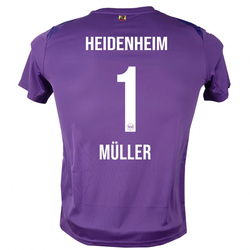 Danxen Homme Kevin Müller #1 Maillot de Gardien Orchidée Moyenne 2025/26 T-shirt
