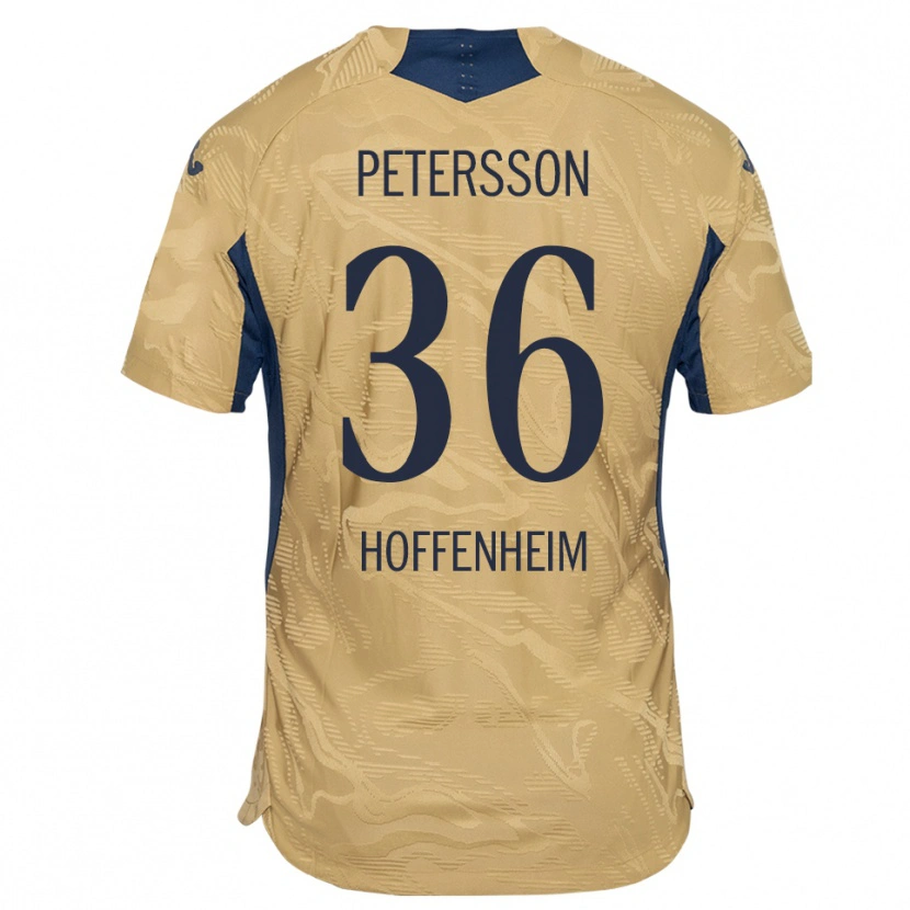 Danxen Homme Lúkas Petersson #36 Maillot de Gardien Noir Tan 2025/26 T-shirt