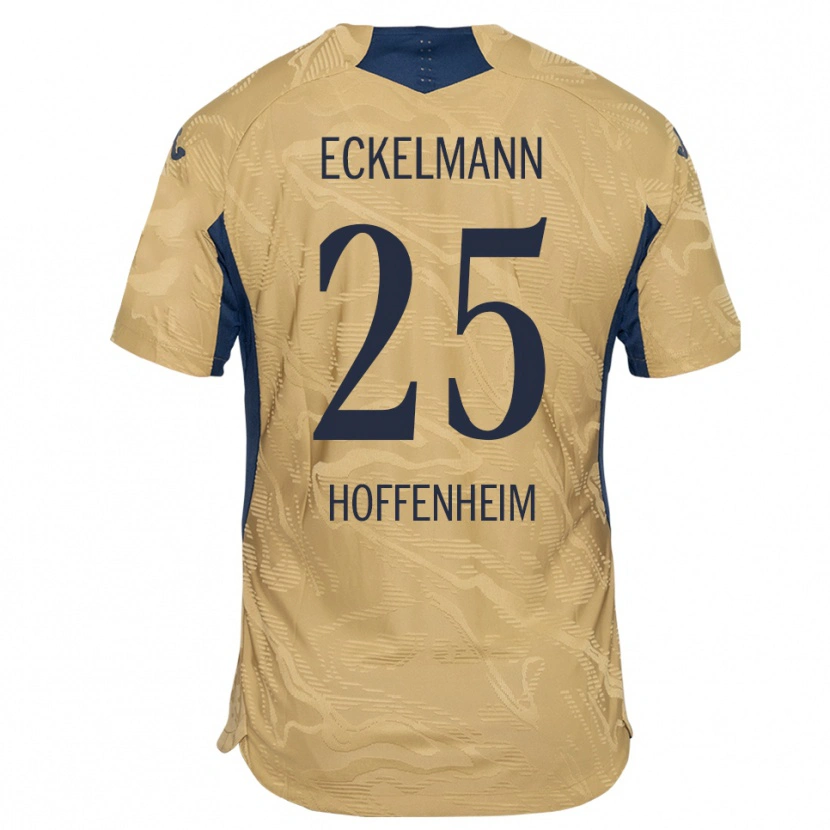 Danxen Homme Henri Eckelmann #25 Maillot de Gardien Noir Tan 2025/26 T-shirt