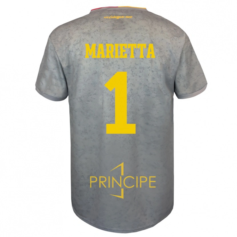 Danxen Homme Christian Marietta #1 Maillot de Gardien Argent Marron Sable 2025/26 T-shirt