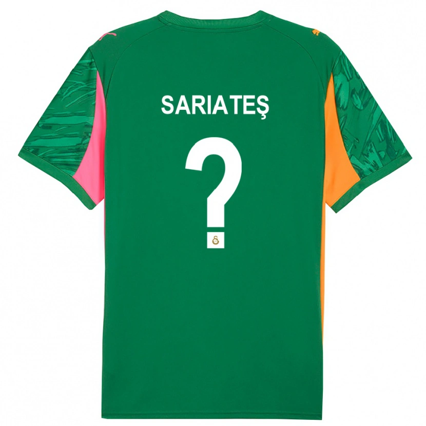 Danxen Homme Taha Sarıateş #0 Maillot de Gardien Vert Orange Rose 2025/26 T-shirt