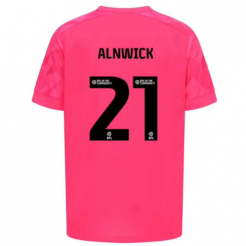 Danxen Homme Jak Alnwick #21 Maillot de Gardien Rose Rose 2025/26 T-shirt