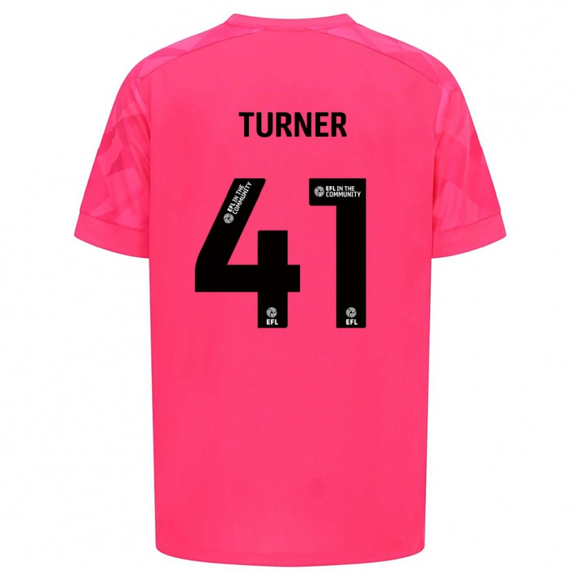 Danxen Homme Matthew Turner #41 Maillot de Gardien Rose Rose 2025/26 T-shirt