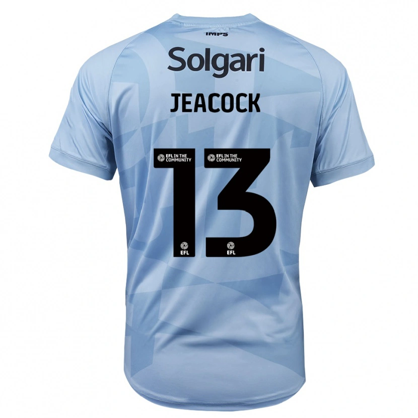 Danxen Homme Zach Jeacock #13 Maillot de Gardien Bleu Ciel Clair 2025/26 T-shirt